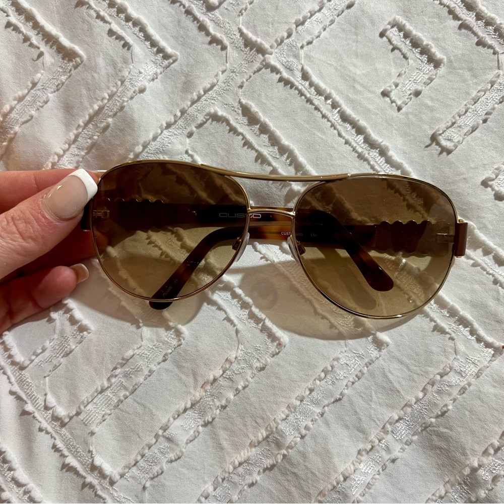 Custo Barcelona gold aviators
